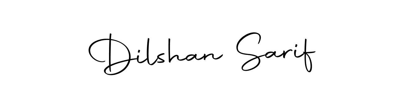 The best way (Autography-DOLnW) to make a short signature is to pick only two or three words in your name. The name Dilshan Sarif include a total of six letters. For converting this name. Dilshan Sarif signature style 10 images and pictures png