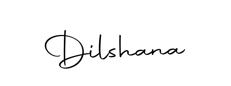 Design your own signature with our free online signature maker. With this signature software, you can create a handwritten (Autography-DOLnW) signature for name Dilshana. Dilshana signature style 10 images and pictures png