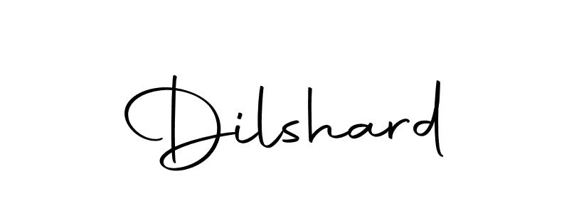 Design your own signature with our free online signature maker. With this signature software, you can create a handwritten (Autography-DOLnW) signature for name Dilshard. Dilshard signature style 10 images and pictures png