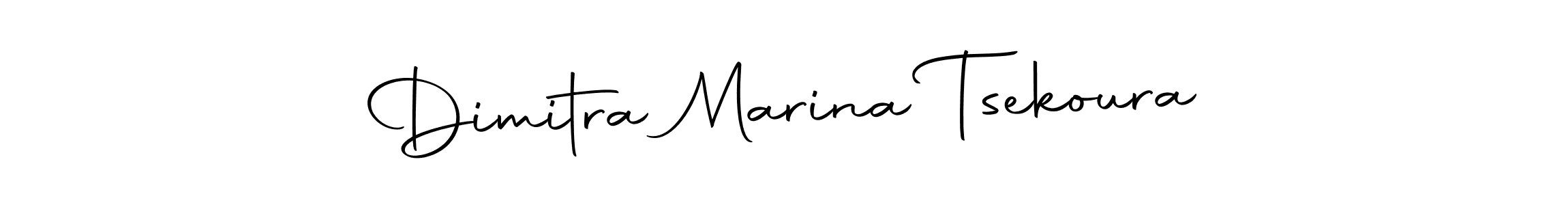How to make Dimitra Marina Tsekoura signature? Autography-DOLnW is a professional autograph style. Create handwritten signature for Dimitra Marina Tsekoura name. Dimitra Marina Tsekoura signature style 10 images and pictures png