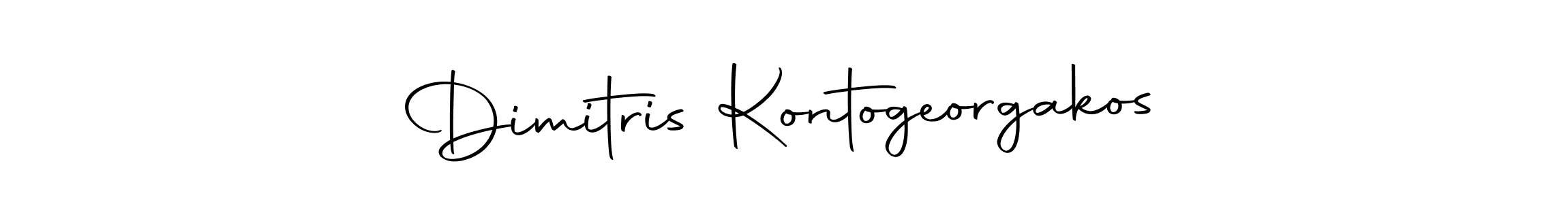 Design your own signature with our free online signature maker. With this signature software, you can create a handwritten (Autography-DOLnW) signature for name Dimitris Kontogeorgakos. Dimitris Kontogeorgakos signature style 10 images and pictures png