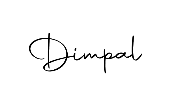 Create a beautiful signature design for name Dimpal. With this signature (Autography-DOLnW) fonts, you can make a handwritten signature for free. Dimpal signature style 10 images and pictures png
