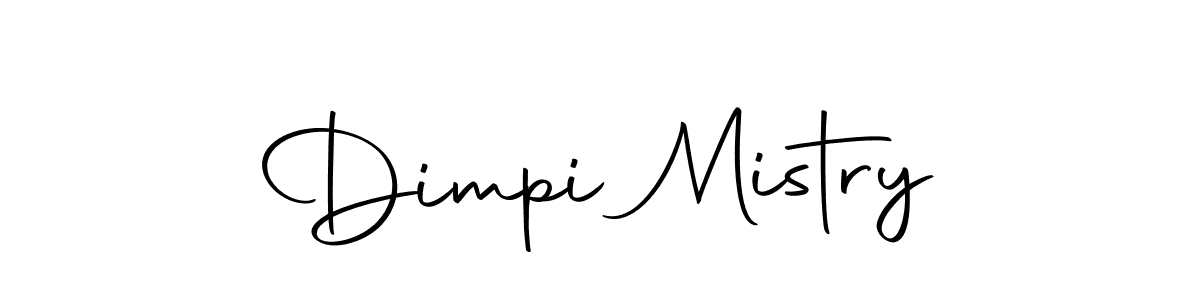 Create a beautiful signature design for name Dimpi Mistry. With this signature (Autography-DOLnW) fonts, you can make a handwritten signature for free. Dimpi Mistry signature style 10 images and pictures png