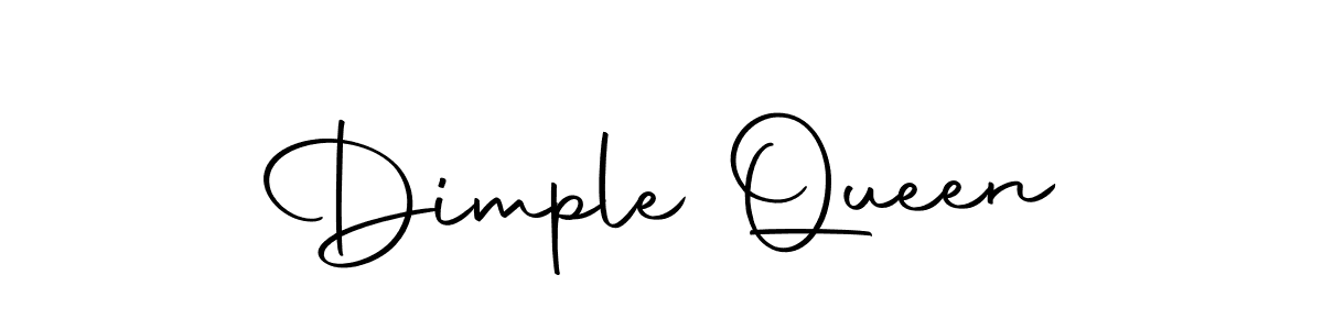 Dimple Queen stylish signature style. Best Handwritten Sign (Autography-DOLnW) for my name. Handwritten Signature Collection Ideas for my name Dimple Queen. Dimple Queen signature style 10 images and pictures png