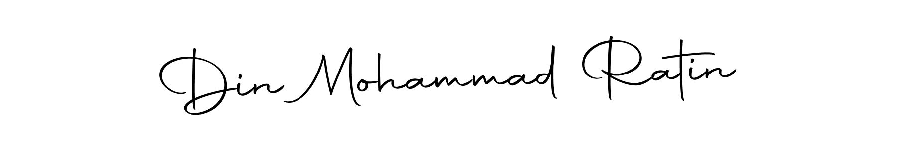 The best way (Autography-DOLnW) to make a short signature is to pick only two or three words in your name. The name Din Mohammad Ratin include a total of six letters. For converting this name. Din Mohammad Ratin signature style 10 images and pictures png