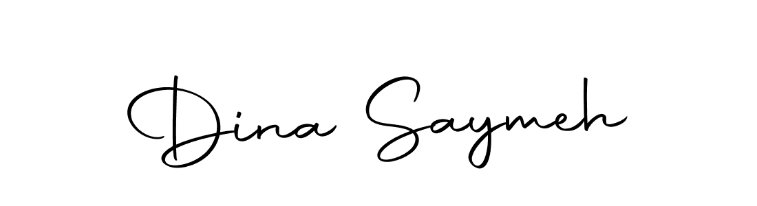 It looks lik you need a new signature style for name Dina Saymeh. Design unique handwritten (Autography-DOLnW) signature with our free signature maker in just a few clicks. Dina Saymeh signature style 10 images and pictures png