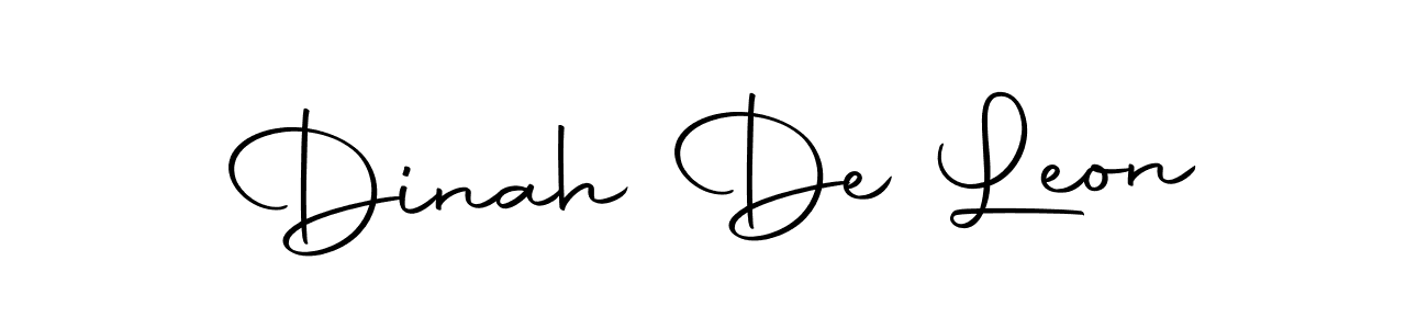 Autography-DOLnW is a professional signature style that is perfect for those who want to add a touch of class to their signature. It is also a great choice for those who want to make their signature more unique. Get Dinah De Leon name to fancy signature for free. Dinah De Leon signature style 10 images and pictures png