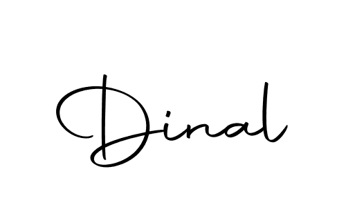 Make a beautiful signature design for name Dinal. Use this online signature maker to create a handwritten signature for free. Dinal signature style 10 images and pictures png