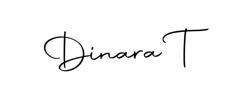 Dinara T stylish signature style. Best Handwritten Sign (Autography-DOLnW) for my name. Handwritten Signature Collection Ideas for my name Dinara T. Dinara T signature style 10 images and pictures png