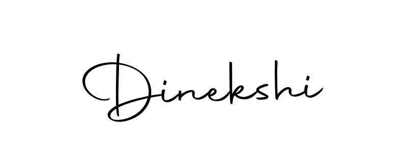 Use a signature maker to create a handwritten signature online. With this signature software, you can design (Autography-DOLnW) your own signature for name Dinekshi. Dinekshi signature style 10 images and pictures png