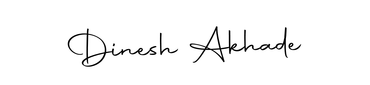 Make a beautiful signature design for name Dinesh Akhade. With this signature (Autography-DOLnW) style, you can create a handwritten signature for free. Dinesh Akhade signature style 10 images and pictures png