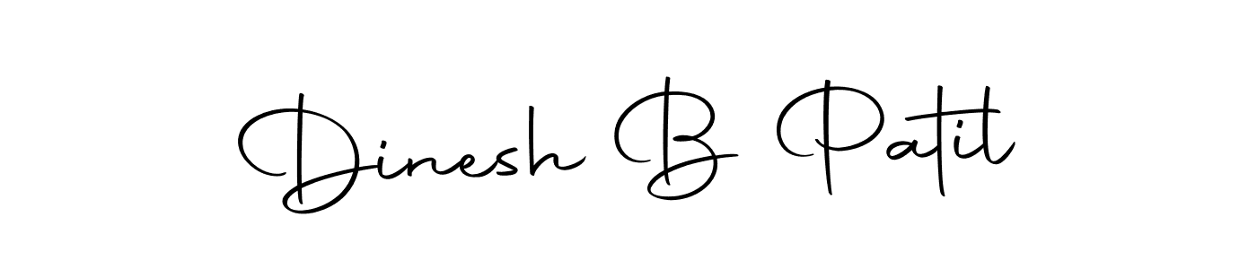 Make a beautiful signature design for name Dinesh B Patil. Use this online signature maker to create a handwritten signature for free. Dinesh B Patil signature style 10 images and pictures png