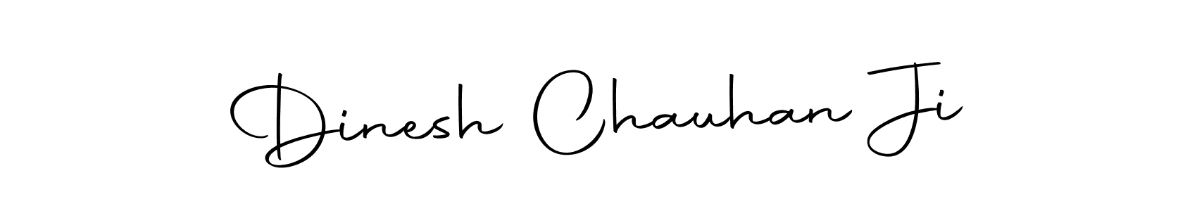 Design your own signature with our free online signature maker. With this signature software, you can create a handwritten (Autography-DOLnW) signature for name Dinesh Chauhan Ji. Dinesh Chauhan Ji signature style 10 images and pictures png