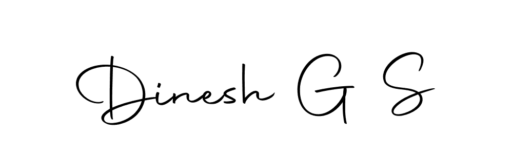 Make a beautiful signature design for name Dinesh G S. Use this online signature maker to create a handwritten signature for free. Dinesh G S signature style 10 images and pictures png