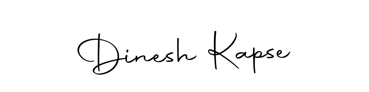 Use a signature maker to create a handwritten signature online. With this signature software, you can design (Autography-DOLnW) your own signature for name Dinesh Kapse. Dinesh Kapse signature style 10 images and pictures png