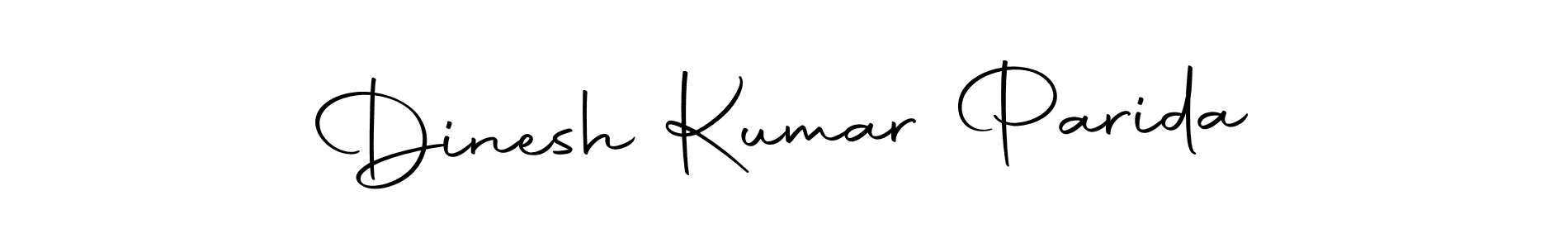 How to make Dinesh Kumar Parida name signature. Use Autography-DOLnW style for creating short signs online. This is the latest handwritten sign. Dinesh Kumar Parida signature style 10 images and pictures png