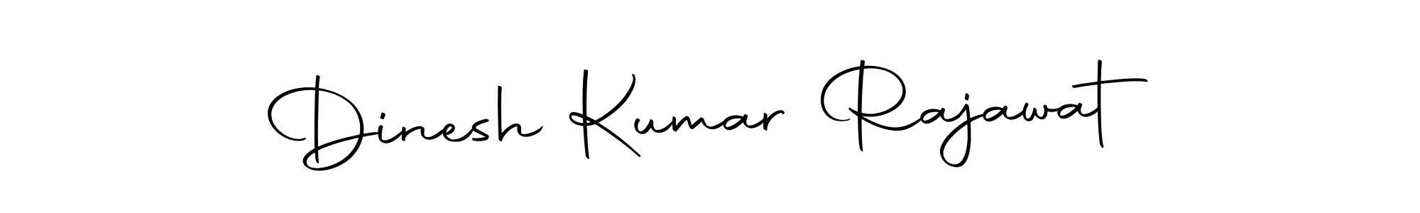 How to make Dinesh Kumar Rajawat name signature. Use Autography-DOLnW style for creating short signs online. This is the latest handwritten sign. Dinesh Kumar Rajawat signature style 10 images and pictures png