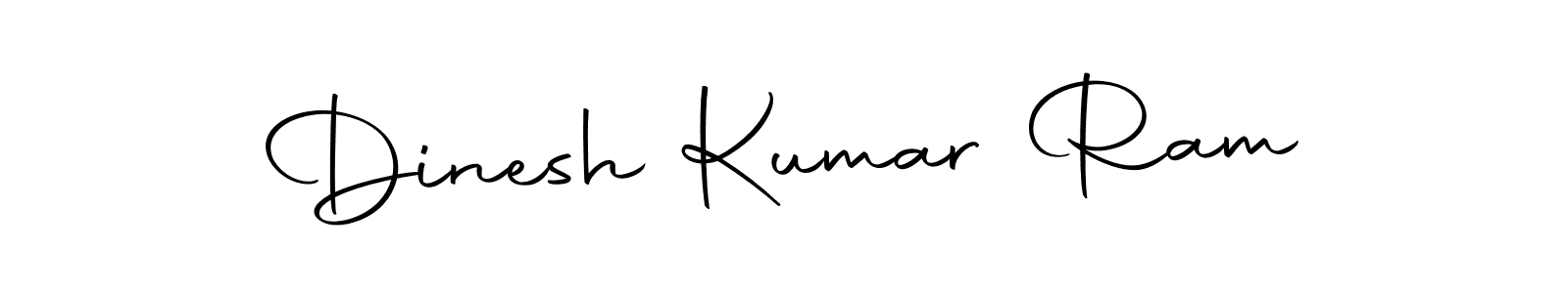 Create a beautiful signature design for name Dinesh Kumar Ram. With this signature (Autography-DOLnW) fonts, you can make a handwritten signature for free. Dinesh Kumar Ram signature style 10 images and pictures png