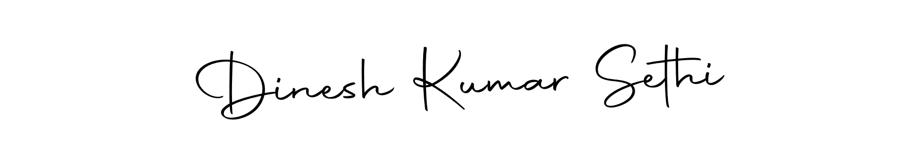 Make a beautiful signature design for name Dinesh Kumar Sethi. With this signature (Autography-DOLnW) style, you can create a handwritten signature for free. Dinesh Kumar Sethi signature style 10 images and pictures png