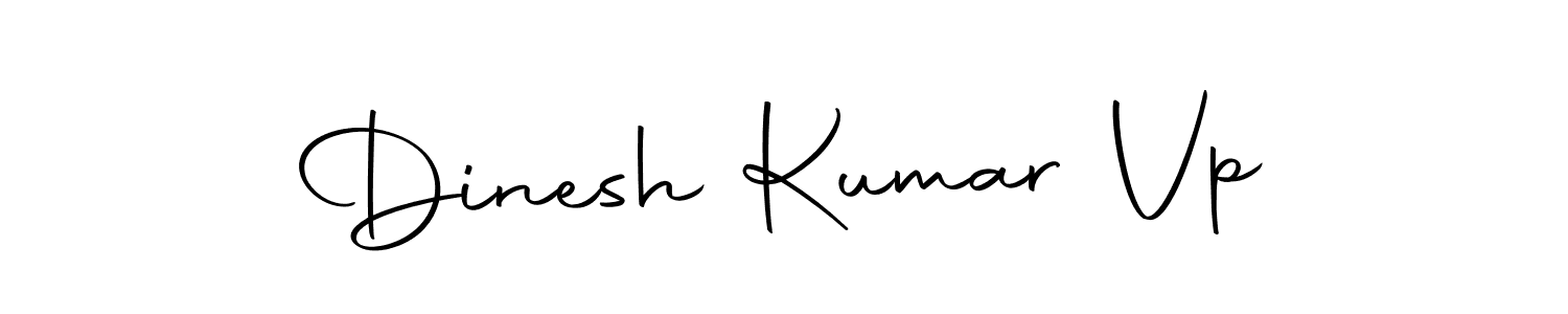 Create a beautiful signature design for name Dinesh Kumar Vp. With this signature (Autography-DOLnW) fonts, you can make a handwritten signature for free. Dinesh Kumar Vp signature style 10 images and pictures png