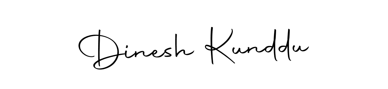 Autography-DOLnW is a professional signature style that is perfect for those who want to add a touch of class to their signature. It is also a great choice for those who want to make their signature more unique. Get Dinesh Kunddu name to fancy signature for free. Dinesh Kunddu signature style 10 images and pictures png