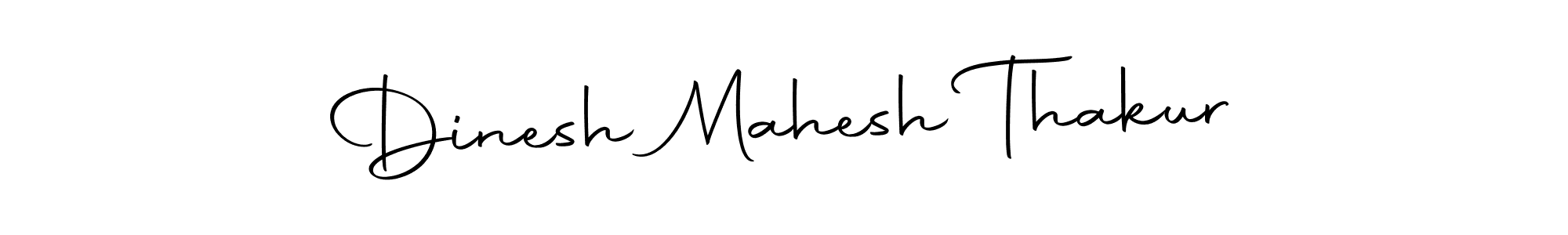 How to make Dinesh Mahesh Thakur signature? Autography-DOLnW is a professional autograph style. Create handwritten signature for Dinesh Mahesh Thakur name. Dinesh Mahesh Thakur signature style 10 images and pictures png