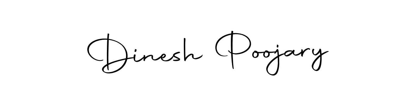 Dinesh Poojary stylish signature style. Best Handwritten Sign (Autography-DOLnW) for my name. Handwritten Signature Collection Ideas for my name Dinesh Poojary. Dinesh Poojary signature style 10 images and pictures png