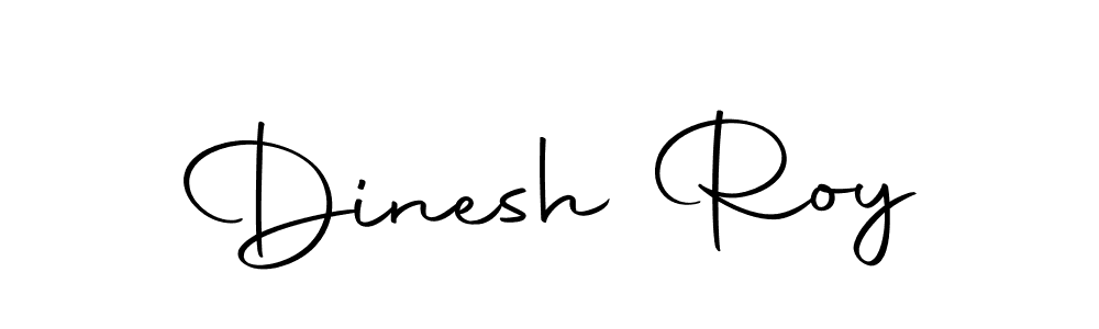 Design your own signature with our free online signature maker. With this signature software, you can create a handwritten (Autography-DOLnW) signature for name Dinesh Roy. Dinesh Roy signature style 10 images and pictures png