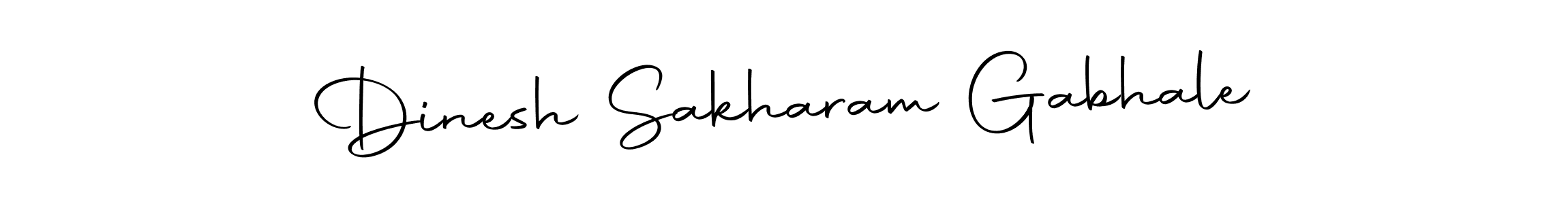 Design your own signature with our free online signature maker. With this signature software, you can create a handwritten (Autography-DOLnW) signature for name Dinesh Sakharam Gabhale. Dinesh Sakharam Gabhale signature style 10 images and pictures png