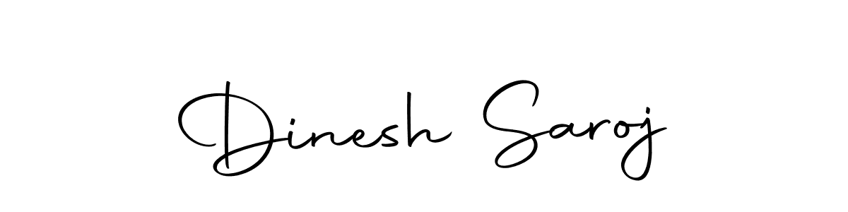 Make a beautiful signature design for name Dinesh Saroj. Use this online signature maker to create a handwritten signature for free. Dinesh Saroj signature style 10 images and pictures png