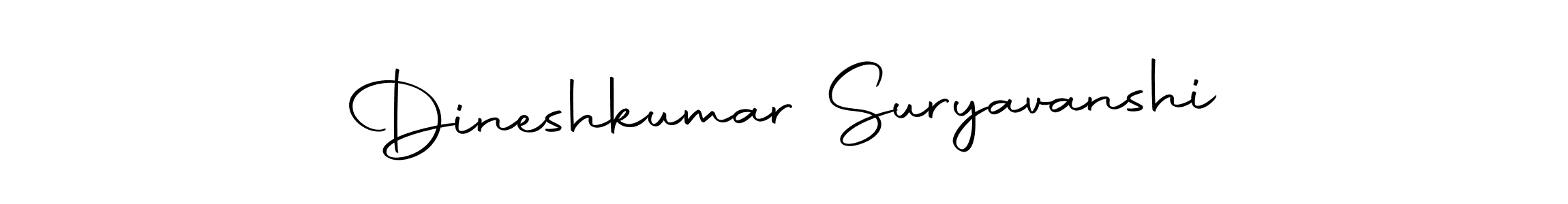 Make a beautiful signature design for name Dineshkumar Suryavanshi. With this signature (Autography-DOLnW) style, you can create a handwritten signature for free. Dineshkumar Suryavanshi signature style 10 images and pictures png