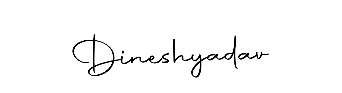 Make a beautiful signature design for name Dineshyadav. With this signature (Autography-DOLnW) style, you can create a handwritten signature for free. Dineshyadav signature style 10 images and pictures png