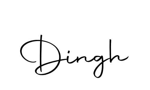 Similarly Autography-DOLnW is the best handwritten signature design. Signature creator online .You can use it as an online autograph creator for name Dingh. Dingh signature style 10 images and pictures png
