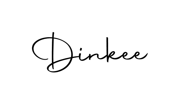Design your own signature with our free online signature maker. With this signature software, you can create a handwritten (Autography-DOLnW) signature for name Dinkee. Dinkee signature style 10 images and pictures png