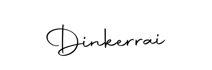 You should practise on your own different ways (Autography-DOLnW) to write your name (Dinkerrai) in signature. don't let someone else do it for you. Dinkerrai signature style 10 images and pictures png