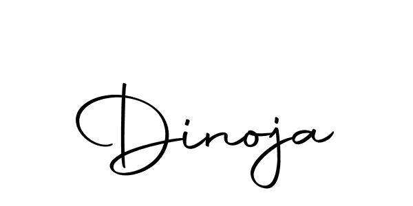 Create a beautiful signature design for name Dinoja. With this signature (Autography-DOLnW) fonts, you can make a handwritten signature for free. Dinoja signature style 10 images and pictures png