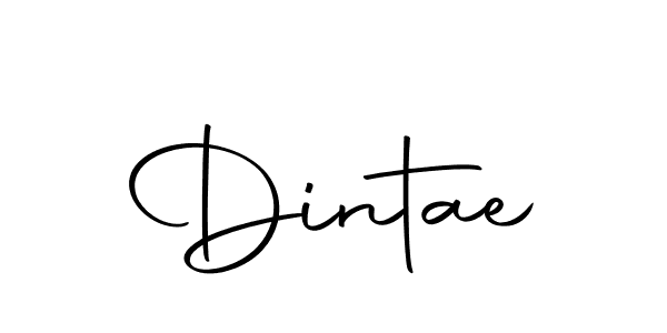 Make a beautiful signature design for name Dintae. Use this online signature maker to create a handwritten signature for free. Dintae signature style 10 images and pictures png