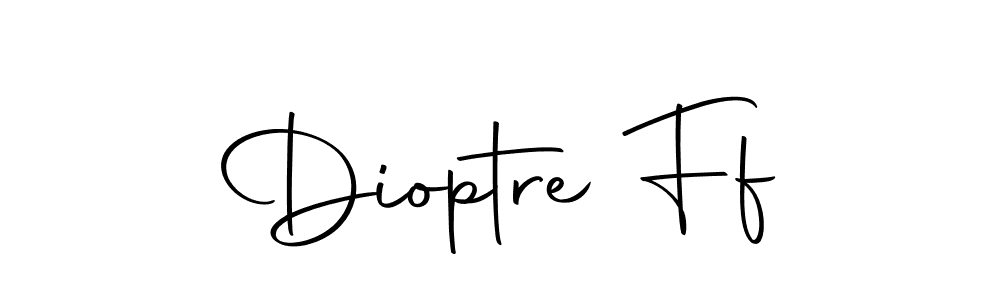 Similarly Autography-DOLnW is the best handwritten signature design. Signature creator online .You can use it as an online autograph creator for name Dioptre Ff. Dioptre Ff signature style 10 images and pictures png