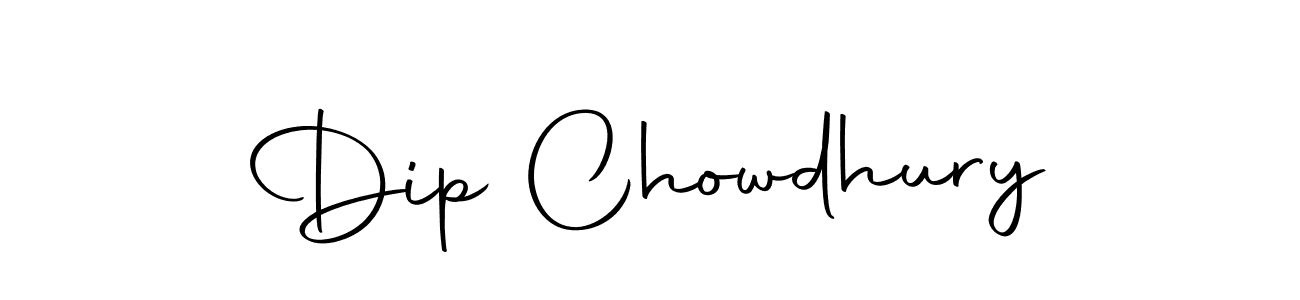 Design your own signature with our free online signature maker. With this signature software, you can create a handwritten (Autography-DOLnW) signature for name Dip Chowdhury. Dip Chowdhury signature style 10 images and pictures png