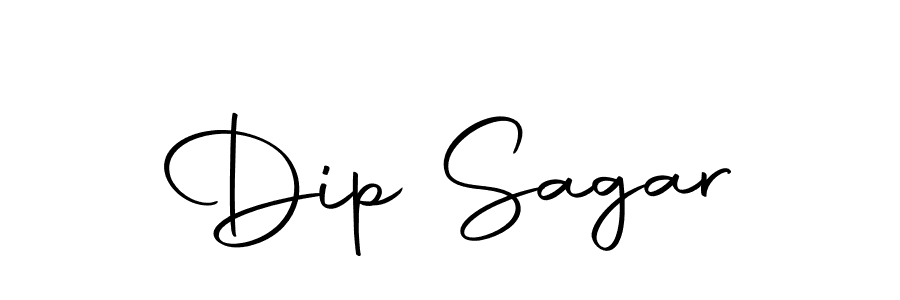 The best way (Autography-DOLnW) to make a short signature is to pick only two or three words in your name. The name Dip Sagar include a total of six letters. For converting this name. Dip Sagar signature style 10 images and pictures png