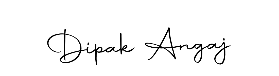 Make a beautiful signature design for name Dipak Angaj. With this signature (Autography-DOLnW) style, you can create a handwritten signature for free. Dipak Angaj signature style 10 images and pictures png