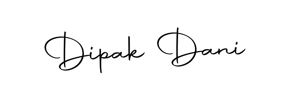 You should practise on your own different ways (Autography-DOLnW) to write your name (Dipak Dani) in signature. don't let someone else do it for you. Dipak Dani signature style 10 images and pictures png