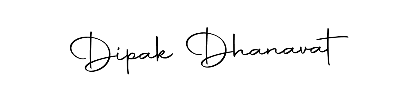 Use a signature maker to create a handwritten signature online. With this signature software, you can design (Autography-DOLnW) your own signature for name Dipak Dhanavat. Dipak Dhanavat signature style 10 images and pictures png