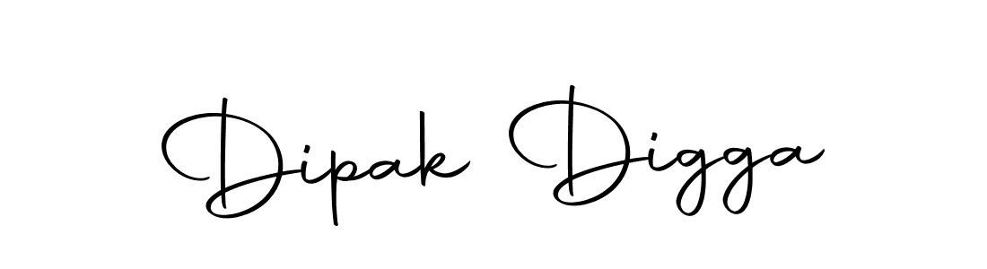 Dipak Digga stylish signature style. Best Handwritten Sign (Autography-DOLnW) for my name. Handwritten Signature Collection Ideas for my name Dipak Digga. Dipak Digga signature style 10 images and pictures png