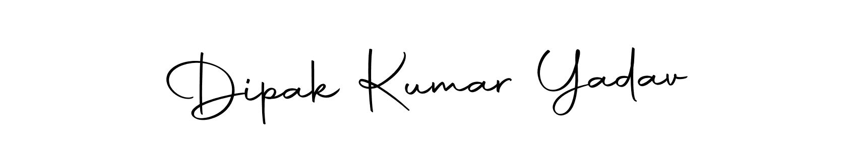 Make a beautiful signature design for name Dipak Kumar Yadav. With this signature (Autography-DOLnW) style, you can create a handwritten signature for free. Dipak Kumar Yadav signature style 10 images and pictures png