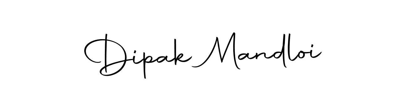 Design your own signature with our free online signature maker. With this signature software, you can create a handwritten (Autography-DOLnW) signature for name Dipak Mandloi. Dipak Mandloi signature style 10 images and pictures png