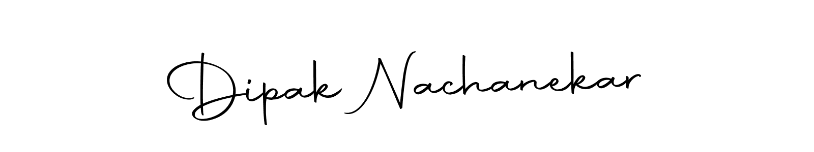 Make a beautiful signature design for name Dipak Nachanekar. With this signature (Autography-DOLnW) style, you can create a handwritten signature for free. Dipak Nachanekar signature style 10 images and pictures png