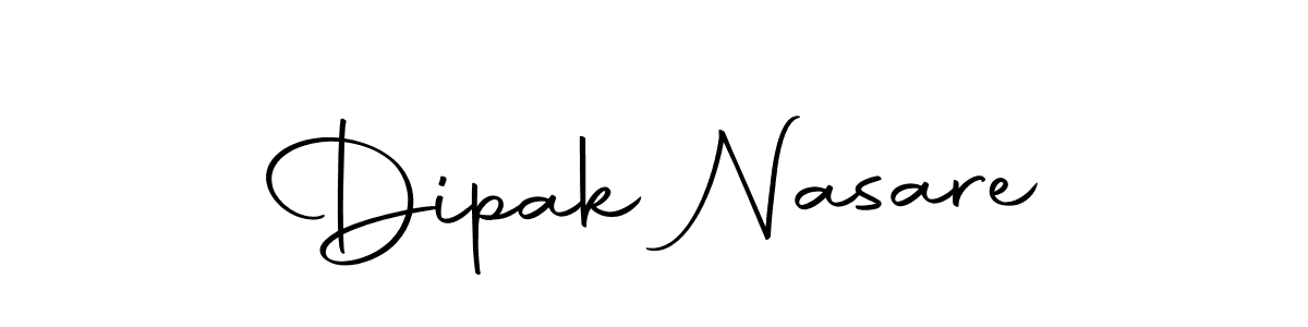 Autography-DOLnW is a professional signature style that is perfect for those who want to add a touch of class to their signature. It is also a great choice for those who want to make their signature more unique. Get Dipak Nasare name to fancy signature for free. Dipak Nasare signature style 10 images and pictures png