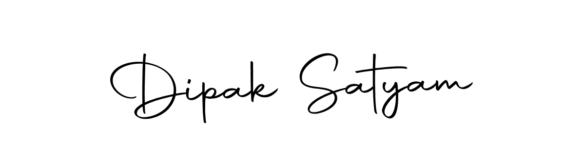 Also we have Dipak Satyam name is the best signature style. Create professional handwritten signature collection using Autography-DOLnW autograph style. Dipak Satyam signature style 10 images and pictures png