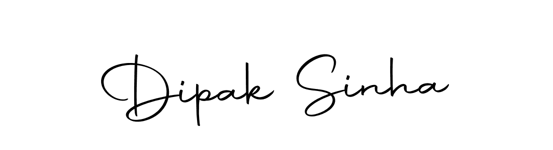 How to make Dipak Sinha signature? Autography-DOLnW is a professional autograph style. Create handwritten signature for Dipak Sinha name. Dipak Sinha signature style 10 images and pictures png